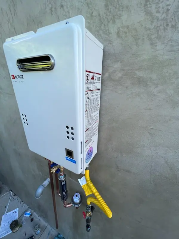 Tankless water heater installation for Spring Valley homes